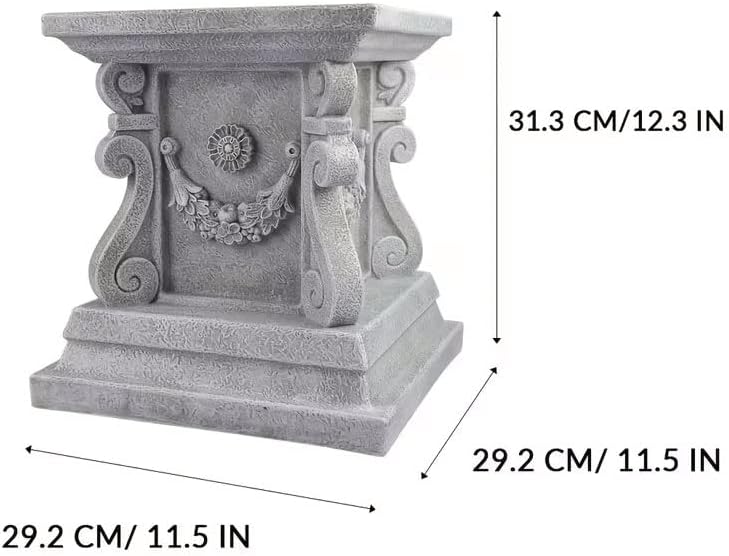 Garden Sculpture Pedestal Base
