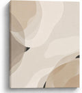 16x20 Inch Earth Tone Abstract Canvas Wall Art