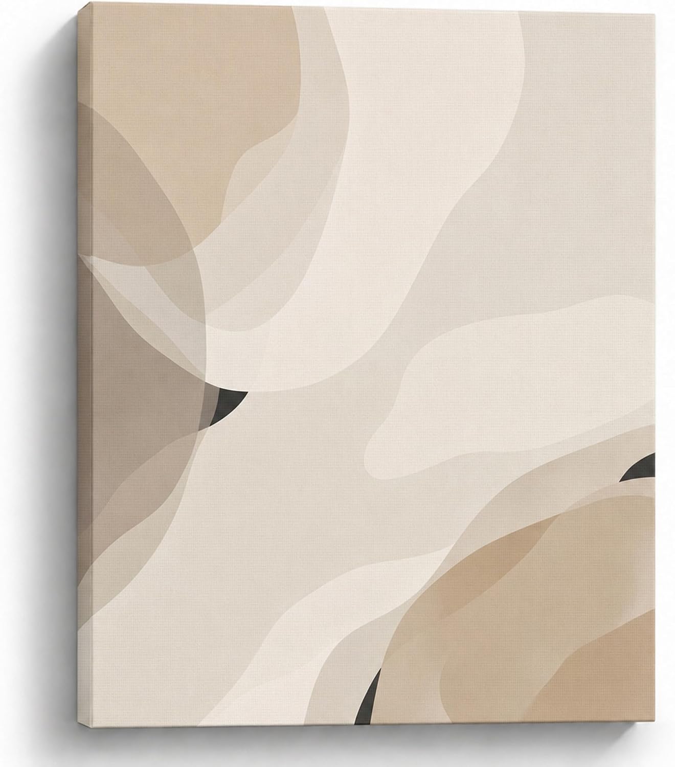 16x20 Inch Earth Tone Abstract Canvas Wall Art