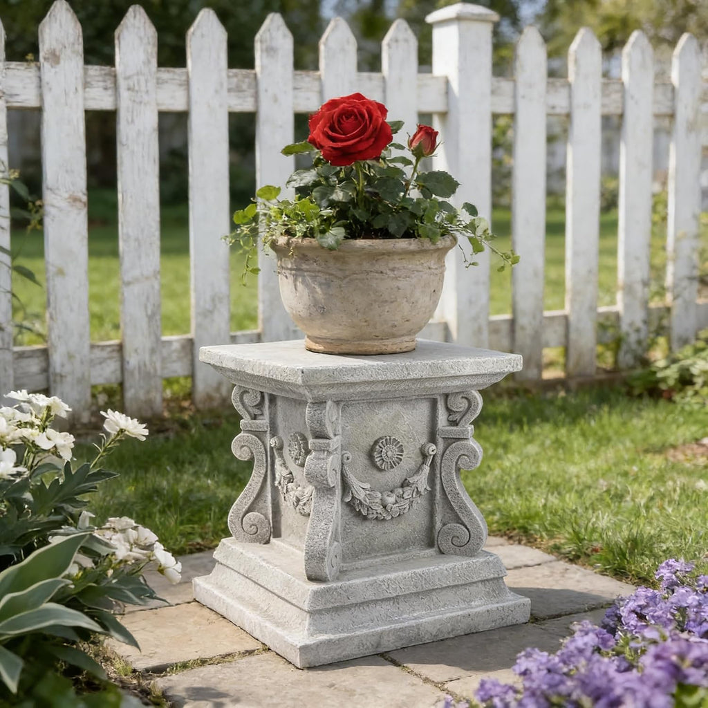 Garden Sculpture Pedestal Base