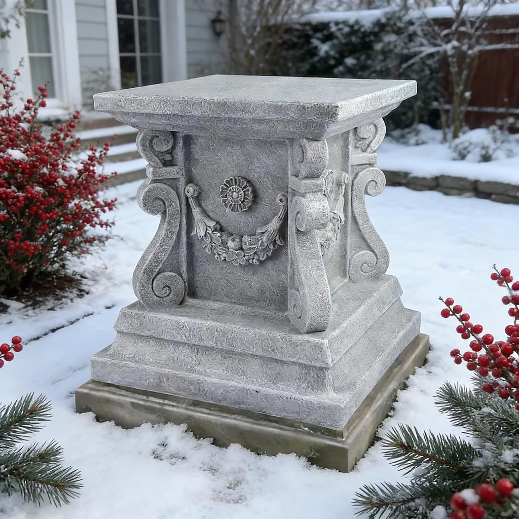 Garden Sculpture Pedestal Base