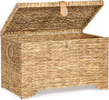 165L Water Hyacinth Storage Trunk With Lid